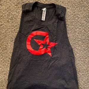 CycleBar Cropped Muscle Tank - Medium